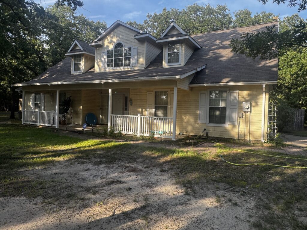Siding Renovation Before and After